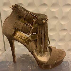 Michael Kors Fringe Heels, size 9